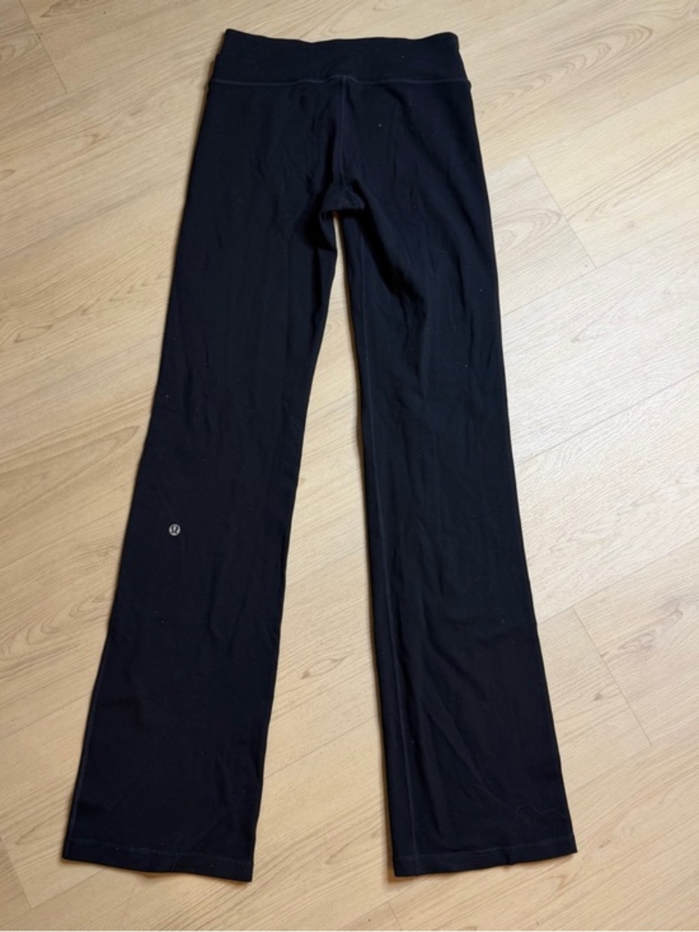 Lululemon black flare groovy pants